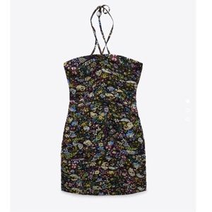 Zara Floral Mini Dress